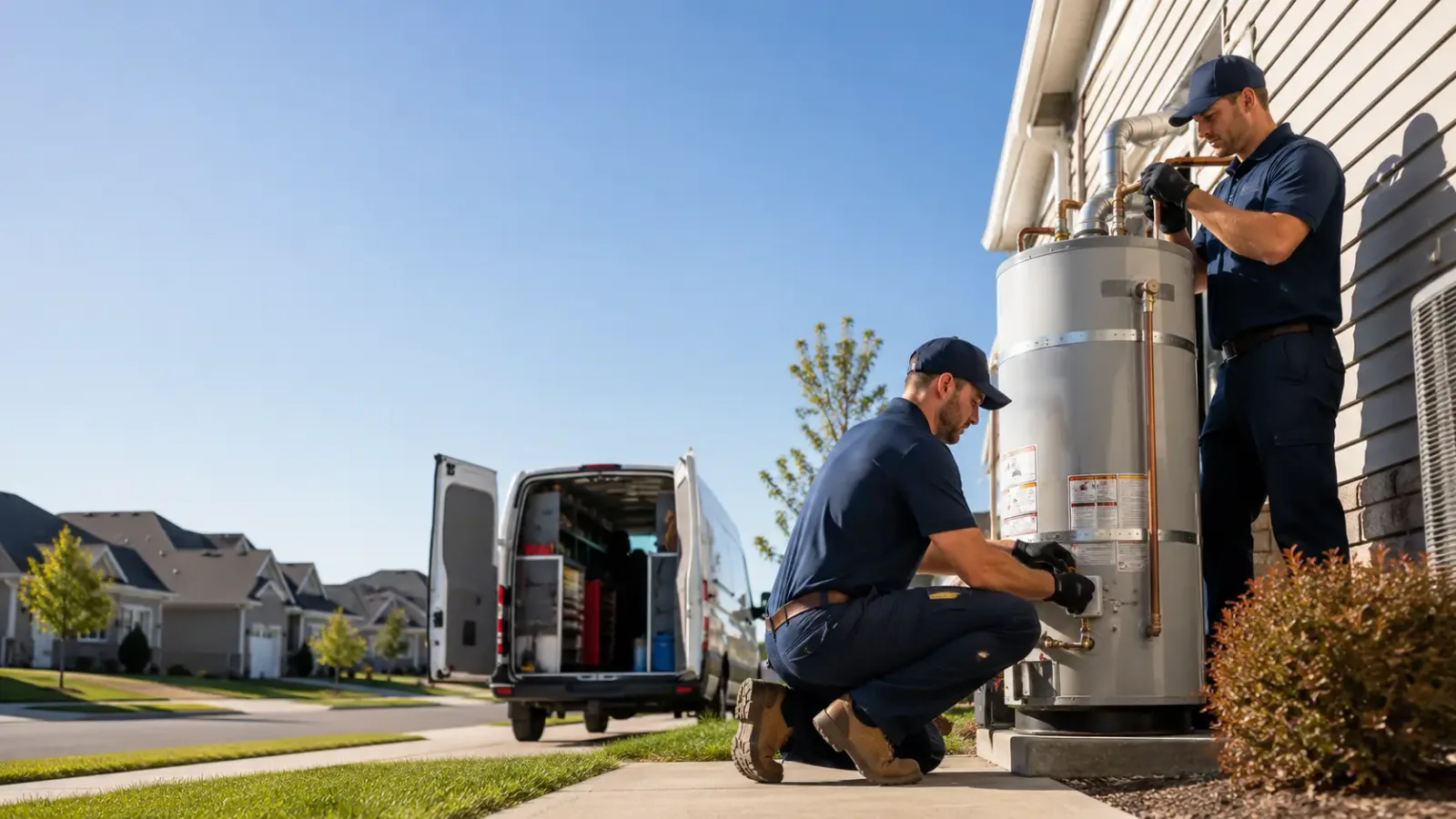 Water Heater Installation in Bokoshe, OK